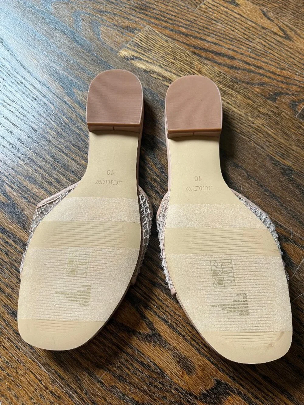 J.Crew Rhinestone Mesh Slide Sandals - Picture 4 of 5